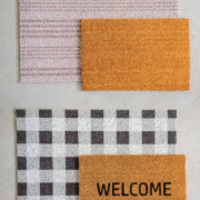 Dessous de tapis rayures horizontal