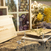 Flowers and herbs press