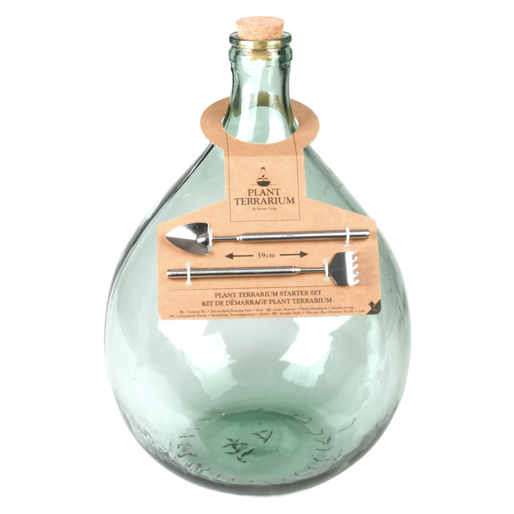Terrariumfles 15 liter set