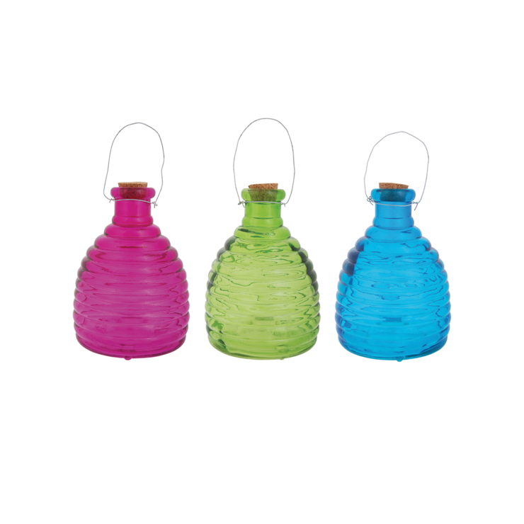 Piège à guêpes ruche colorée 21cm