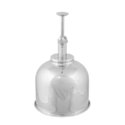 Vaporisateur métal argenté
