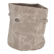 Waxed canvas storage container L