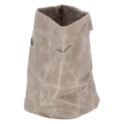 Waxed canvas storage container L