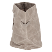 Waxed canvas storage container L