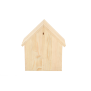 Spatzenvilla mit Silhouette