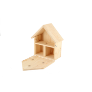 Spatzenvilla mit Silhouette