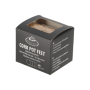 Cork pot feet set of four
