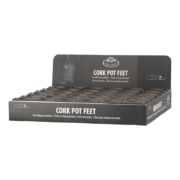 Cork pot feet set of four