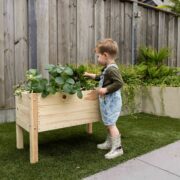 Raised bed for children
