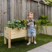 Raised bed for children