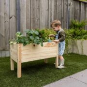 Raised bed for children