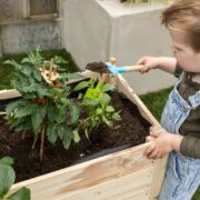 Raised bed for children
