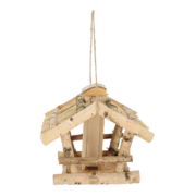 Futterhaus Birke mit Silo
