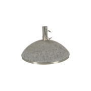 Pied de parasol granit gris clair L
