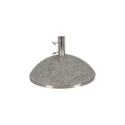 Pied de parasol granit gris clair L