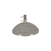 Pied de parasol granit gris clair L