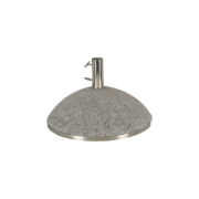 Pied de parasol granit gris clair L