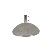 Pied de parasol granit gris clair L