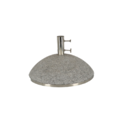 Pied de parasol granit gris clair L