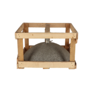 Pied de parasol granit gris clair L