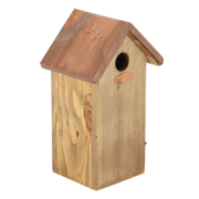 Nest box great tit copper roof