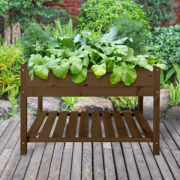 Bruin houten kweektafel XXL