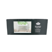 Carré potager métal blanc L