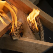Allume-feu laine de bois 32 pièces