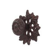 Cast iron doorknobs