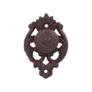 Cast iron doorknobs