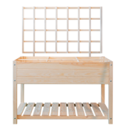 Treillis pour carrés potagers bois naturel L