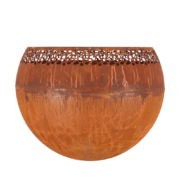 Vuurbal laser cut roest stippen