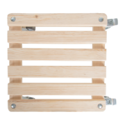 Square heavy duty plant trolley