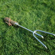 Stainless steel rake