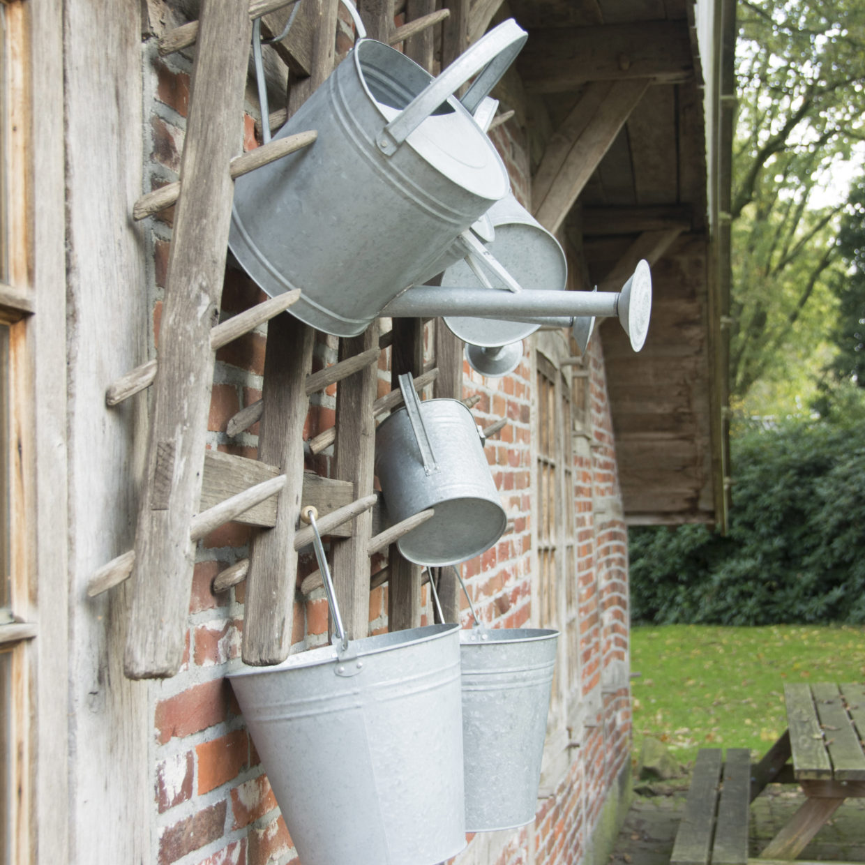 Bloempot hanger slak