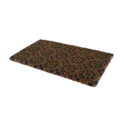Paillasson coco carreaux