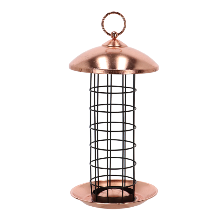 Suet ball dispenser black copper
