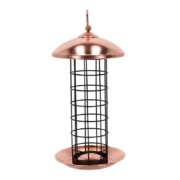 Suet ball dispenser black copper