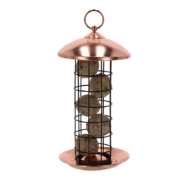 Suet ball dispenser black copper
