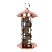 Suet ball dispenser black copper