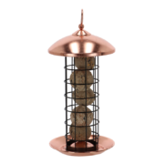 Suet ball dispenser black copper