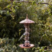 Suet ball dispenser black copper