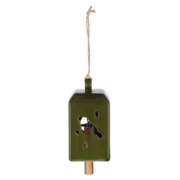50 shades of green wind chime