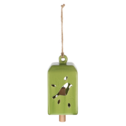 50 shades of green wind chime