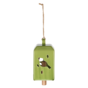 50 shades of green wind chime