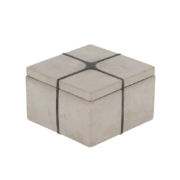 Gartenkerze quadratisch S