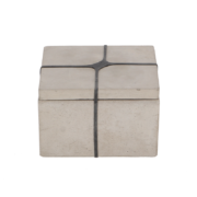 Gartenkerze quadratisch S