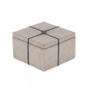 Gartenkerze quadratisch S