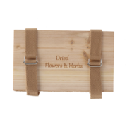 Presse à fleurs et herbes avec cordes