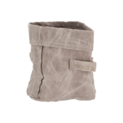 Waxed canvas storage container S